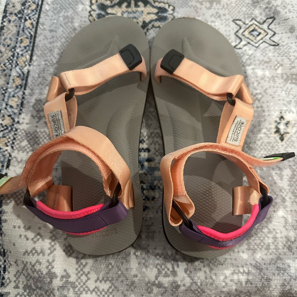Colorful Sandals with Adjustable Straps